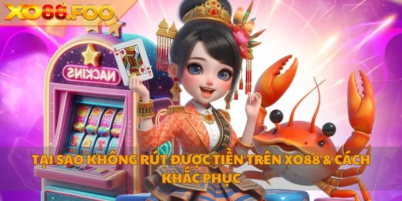 Tại sao không rút được tiền trên XO88